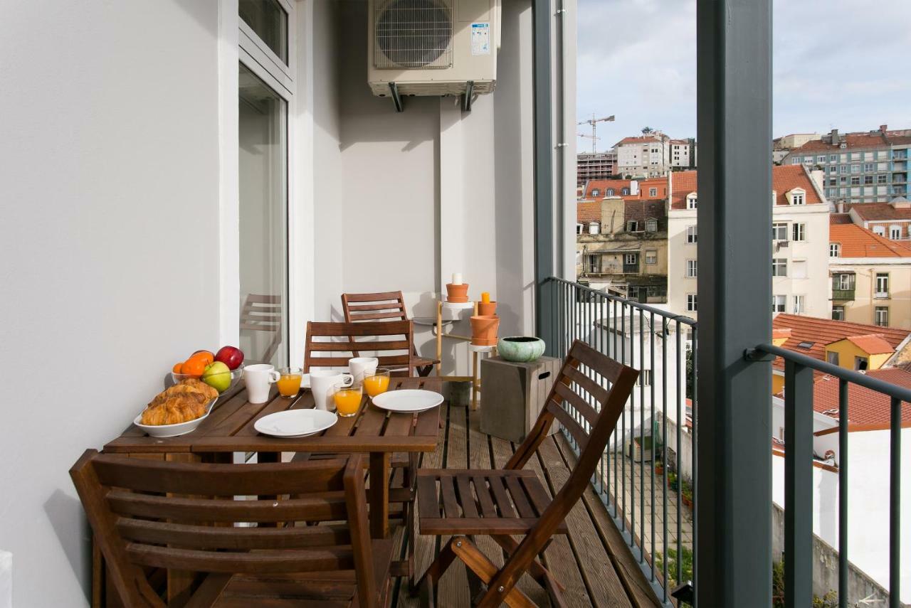 Altido Elegant City Deluxe Apartment & Altido Luxurious 3-Bedroom Apt With Terrace In Intendente ลิสบอน ภายนอก รูปภาพ